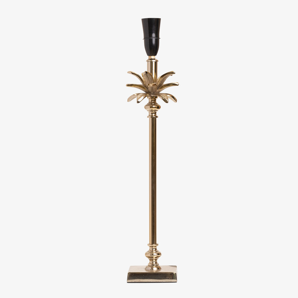 Gold Palm Lamp Base