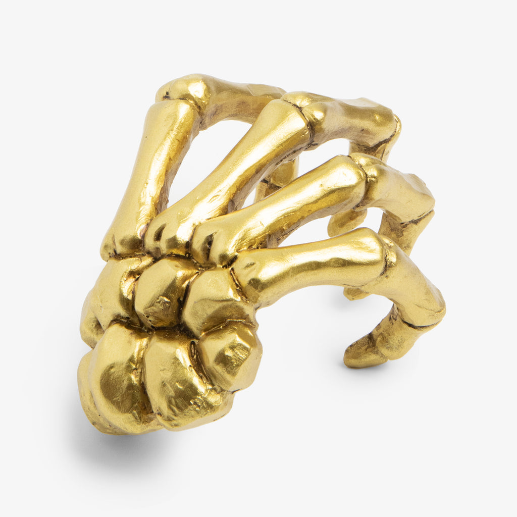 Skeleton Napkin Ring Gold