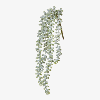 Hanging Pearls Green 42cm