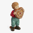 Kid Holding Hear Gingerbread