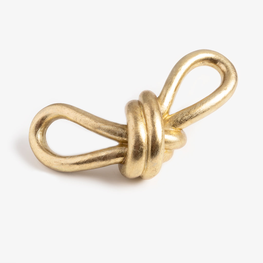Knot Sculpture Gold