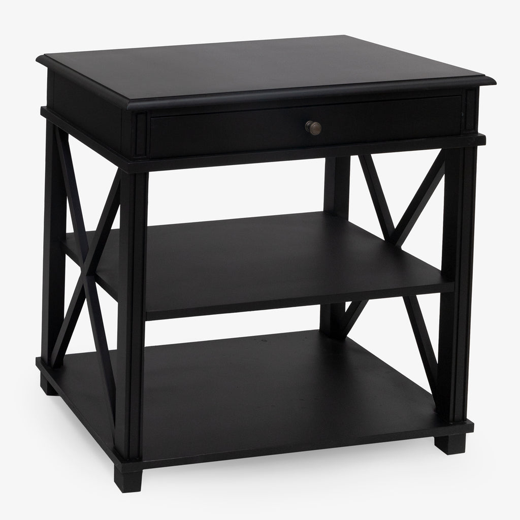 Lakeside Side Table Black Large