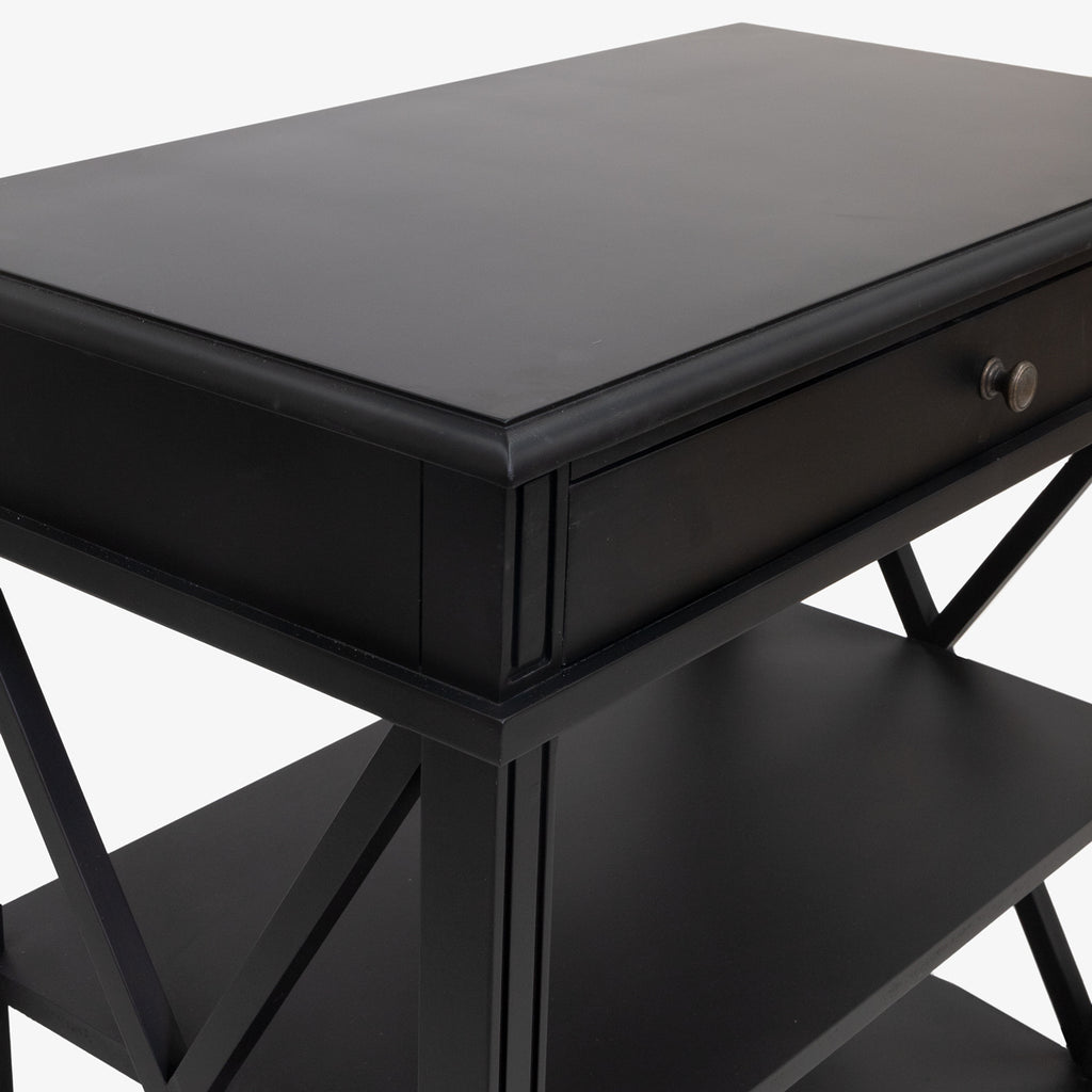 Lakeside Side Table Black Large