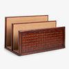 Leather Letter Holder Front