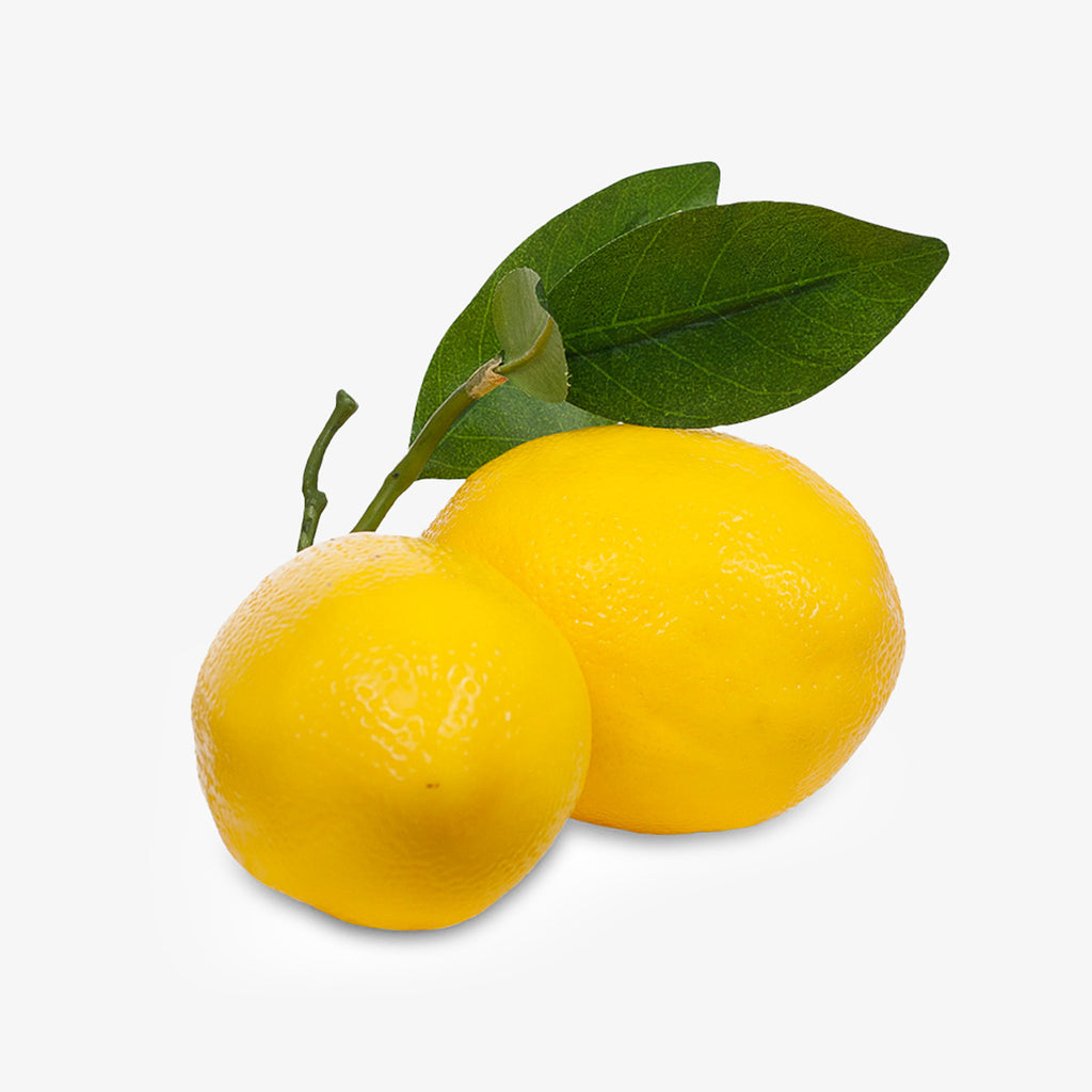 Artificial Lemon Cluster With Leaf