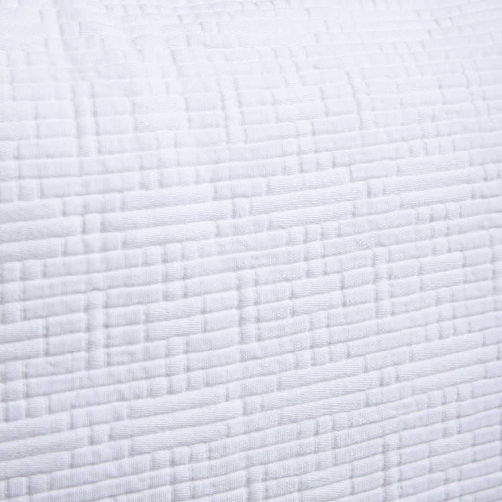 Lianto Sham Pillowcase White Detail