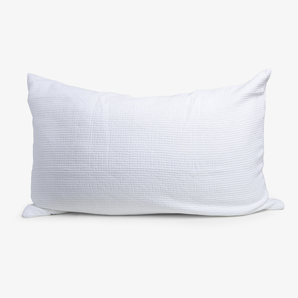 Lianto Sham Pillowcase White Front