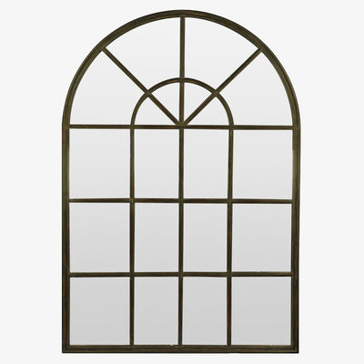 Arch Metal Iron Mirror (Black)