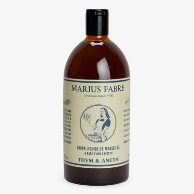 Marius Fabre Liquid Soaps Thyme & Dill 1L