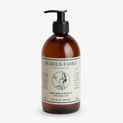 Marius Fabre Liquid Soaps Thyme & Dill Front