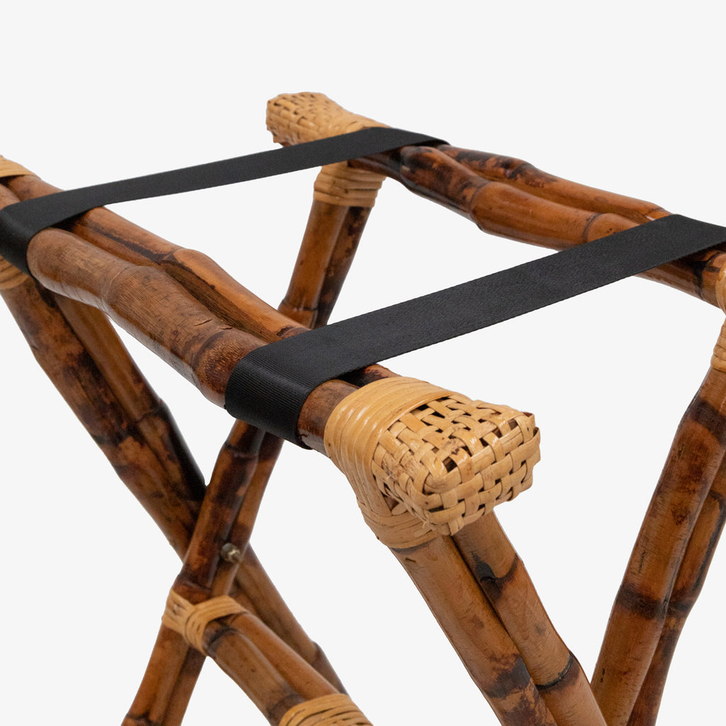Bamboo Luggage Stand Natural