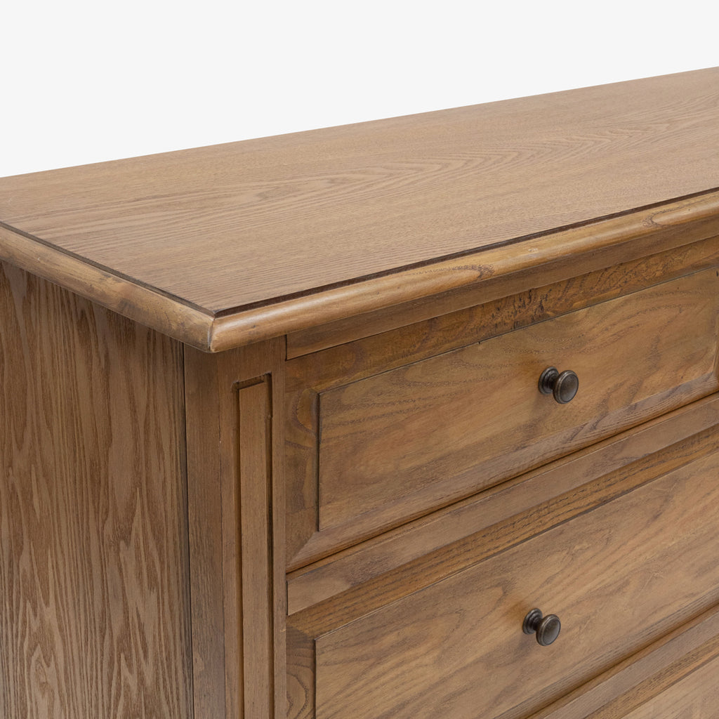 Natural Commode Chest Of Drawers Detail