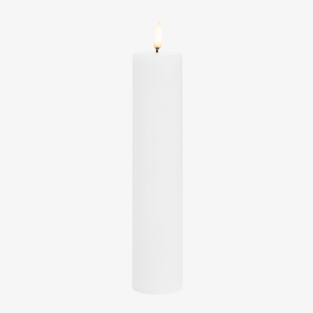 Uyuni Lighting Flameless Candles Nordic White 5cm Wide