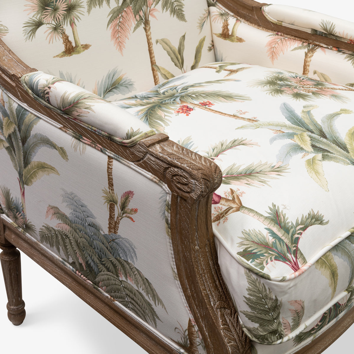 Hudson Florida Chair Palm On Oak