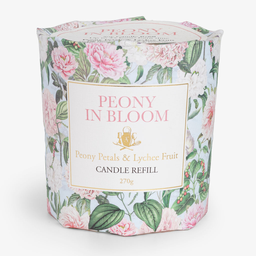 Peony In Bloom Candle Refill