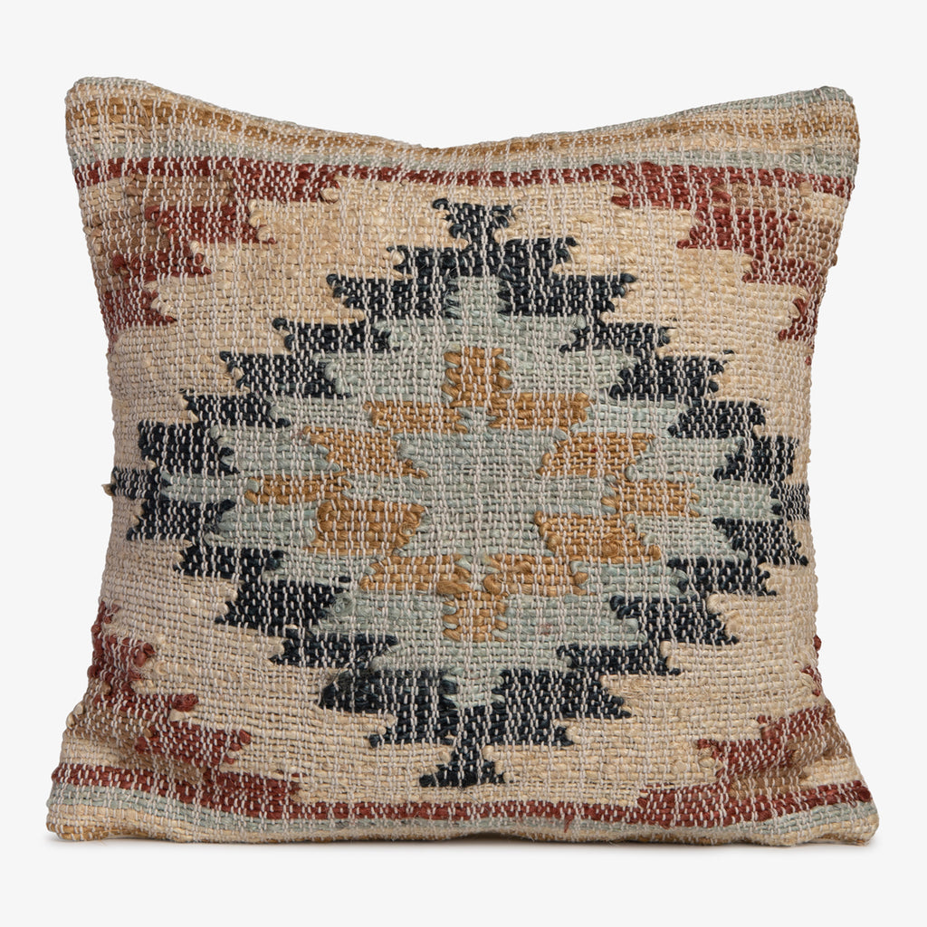Aztec Autumn Woven Cushion Cover
