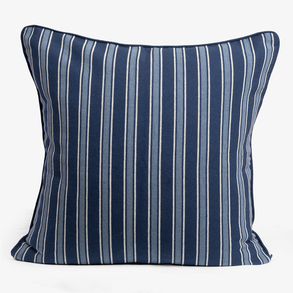 Royal Nautical Stripe Cushion Cover
