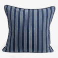 Royal Nautical Multi Stripe Cushion Cover Front