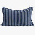 Royal Nautical Stripe Cushion Cover Rectangular