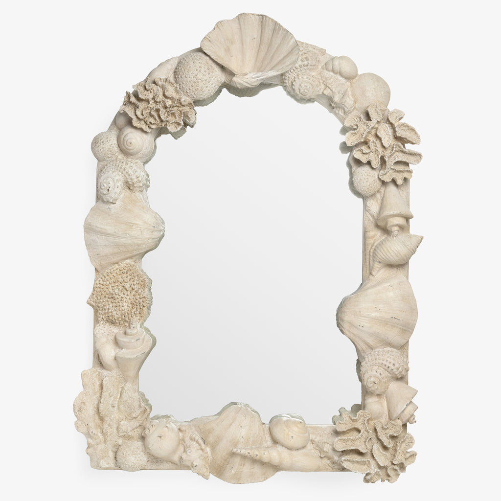 Shell & Coral Arch Mirror