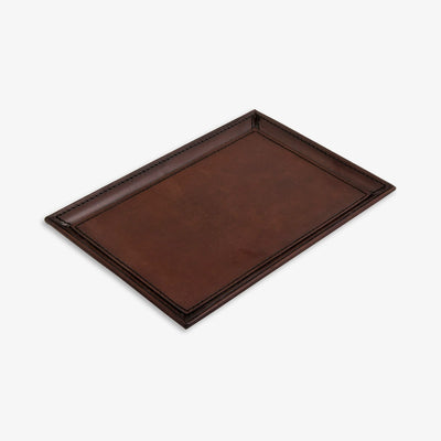 Leather Trays Brown