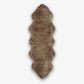 Taupe Sheepskin Double Rug