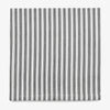 Ticking Stripe Napkin Silver 45 x 45cm Flat