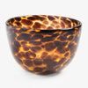 Tortoise Shell Glass Bowl Front