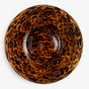 Tortoise Shell Glass Small Plate Top