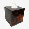 Tortoise Shell Tissue Box Square Front