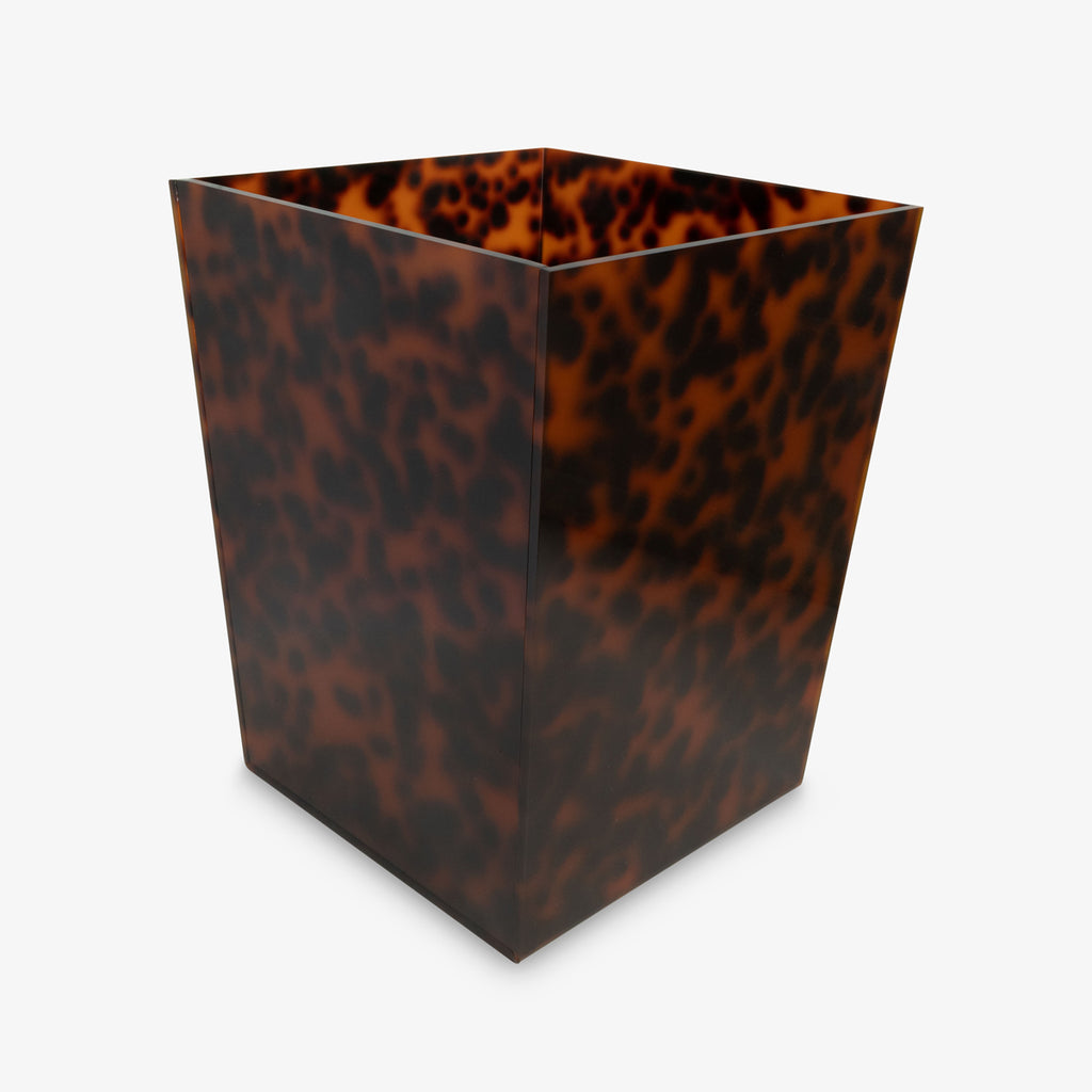 Tortoise Shell Waste Bin Front