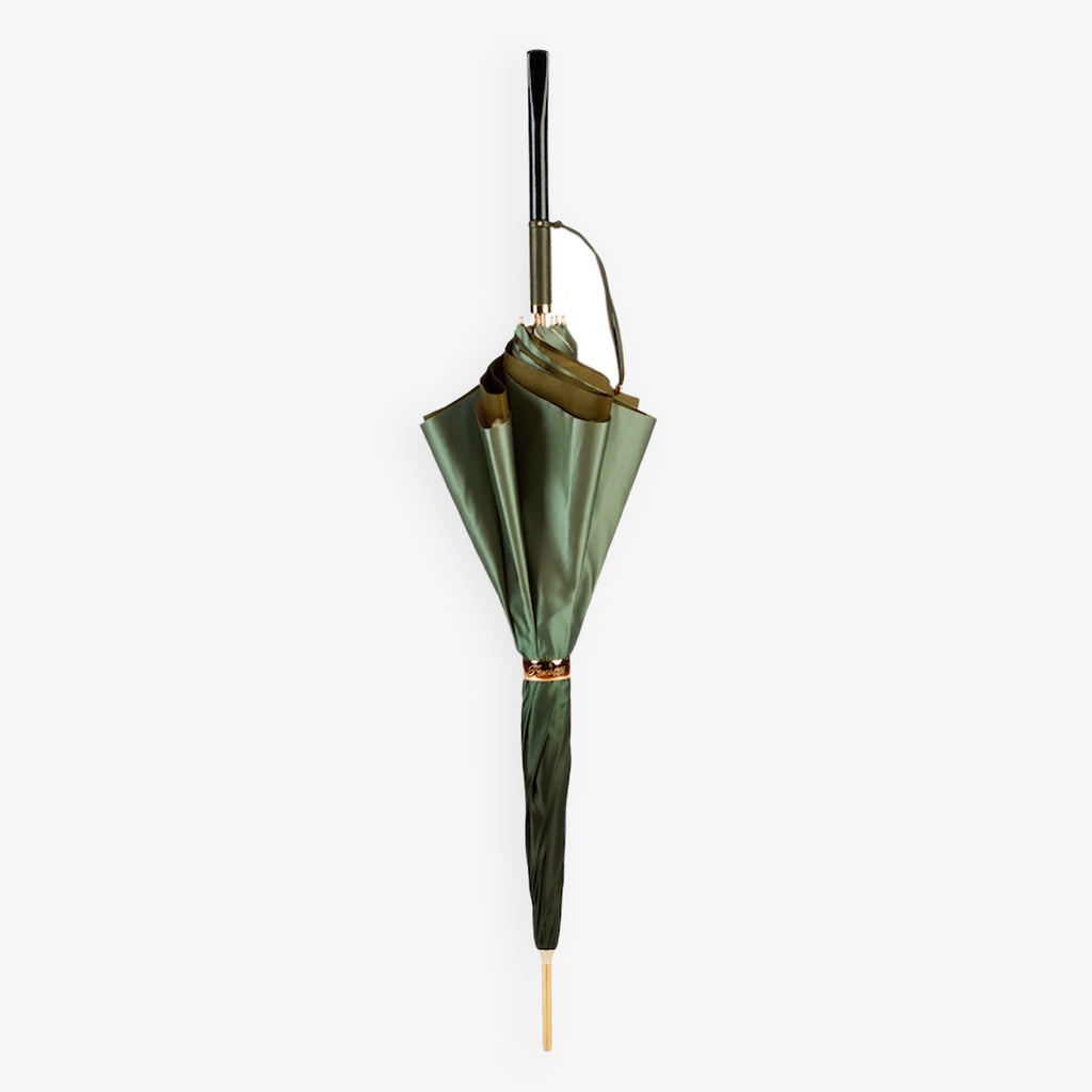Umbrella Green With White Flowers