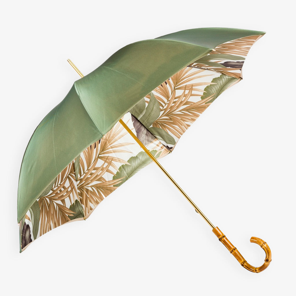 Umbrella Green With Palm Trees