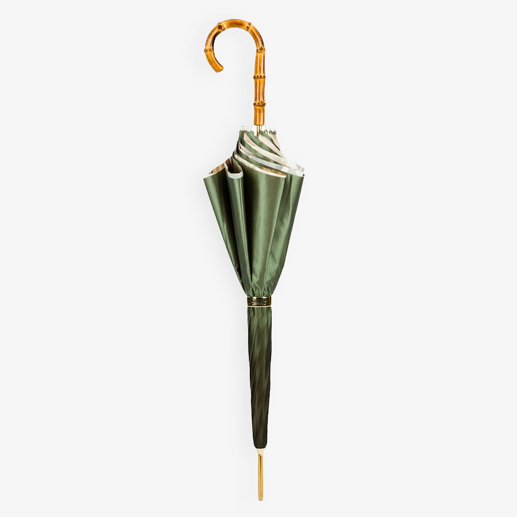 Umbrella Green With Palm Trees Front