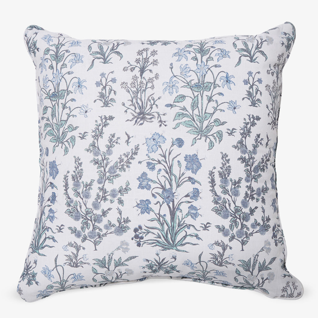 Verdant Forget-Me-Not Cushion