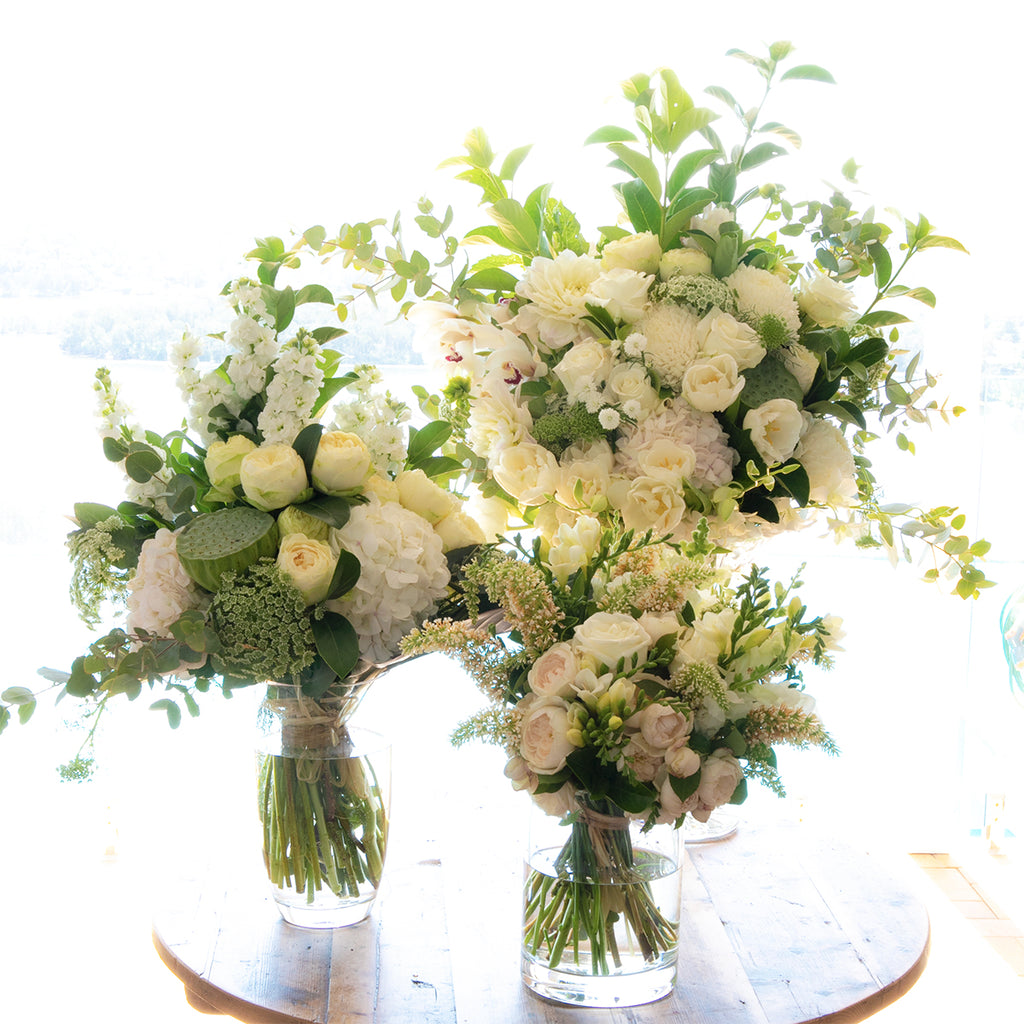 Fresh Flowers White Signature Bouquet