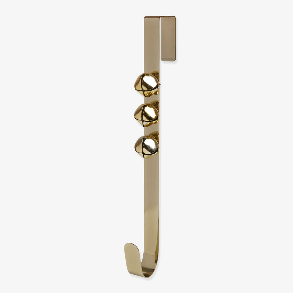 Wreath Hanger Gold Front