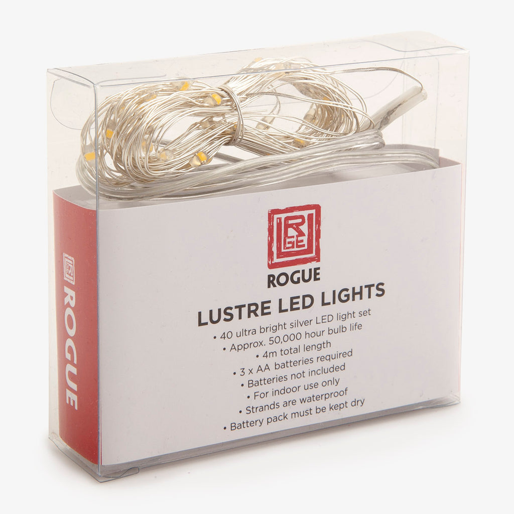 Lustre LED Lights 4m 40 Bulbs