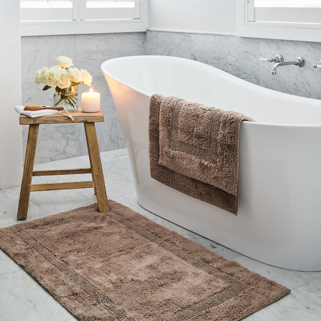 Alfresco Emporium Luxury Bath Mats Mocha