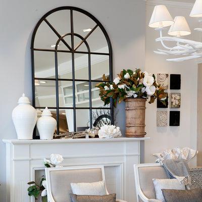 Arch Mirror Black Styled