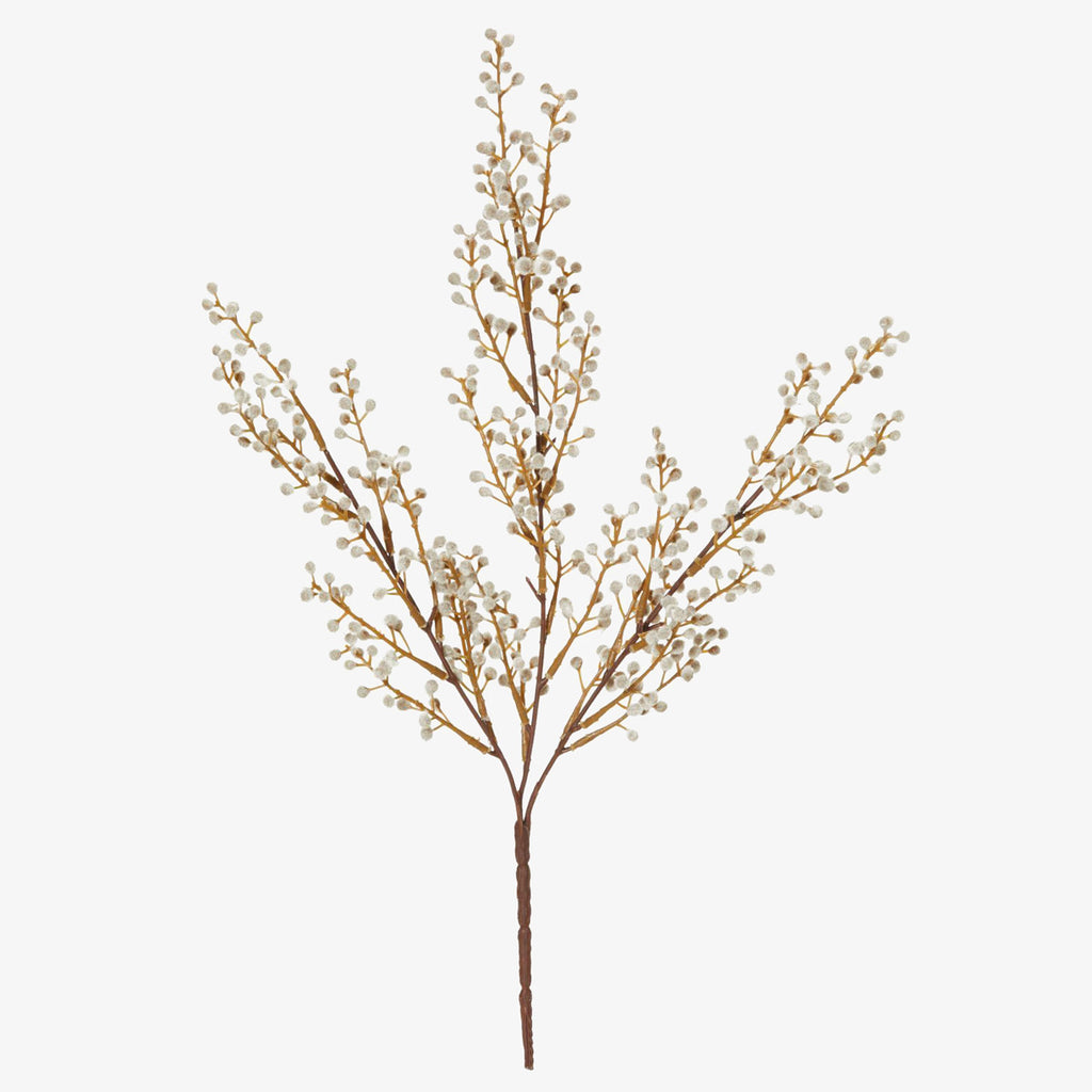 Artificial Mini Willow Bush Branch Natural