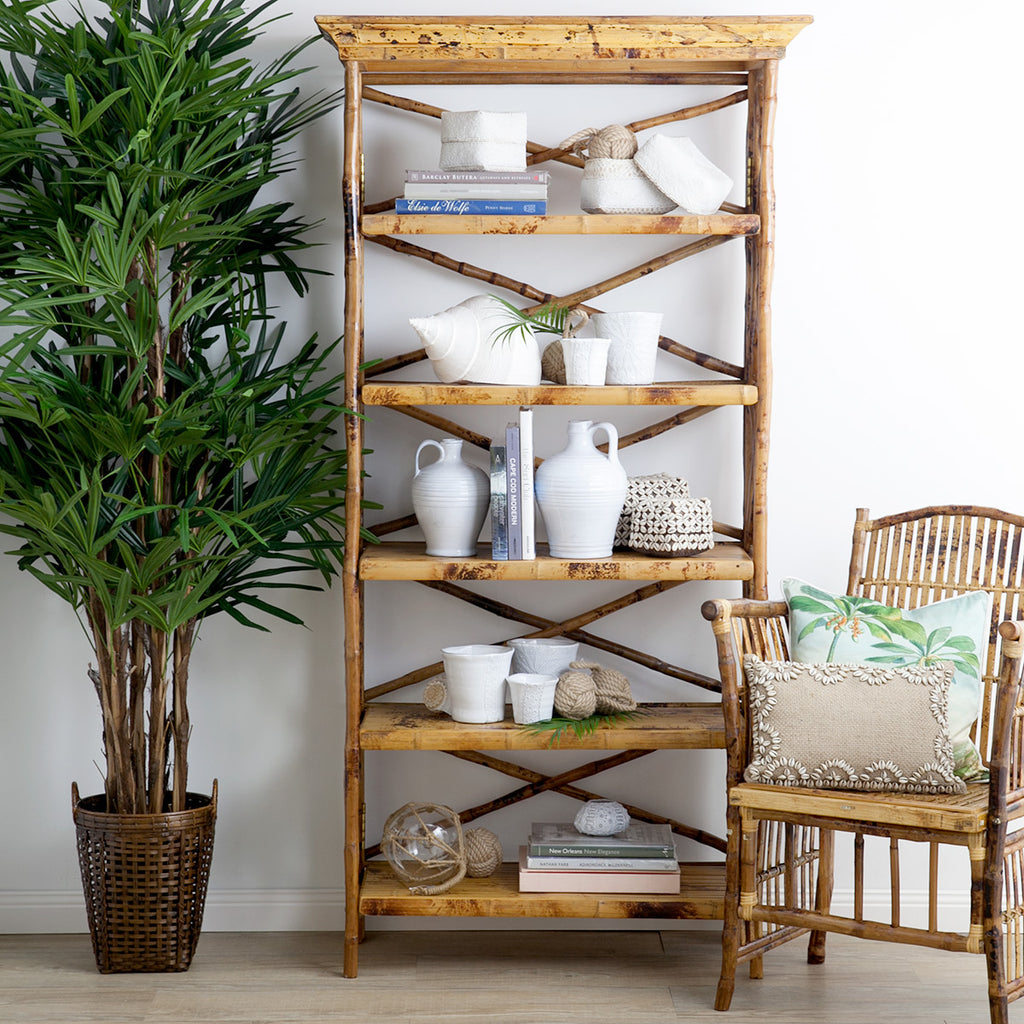 Bamboo Bookcase Natural