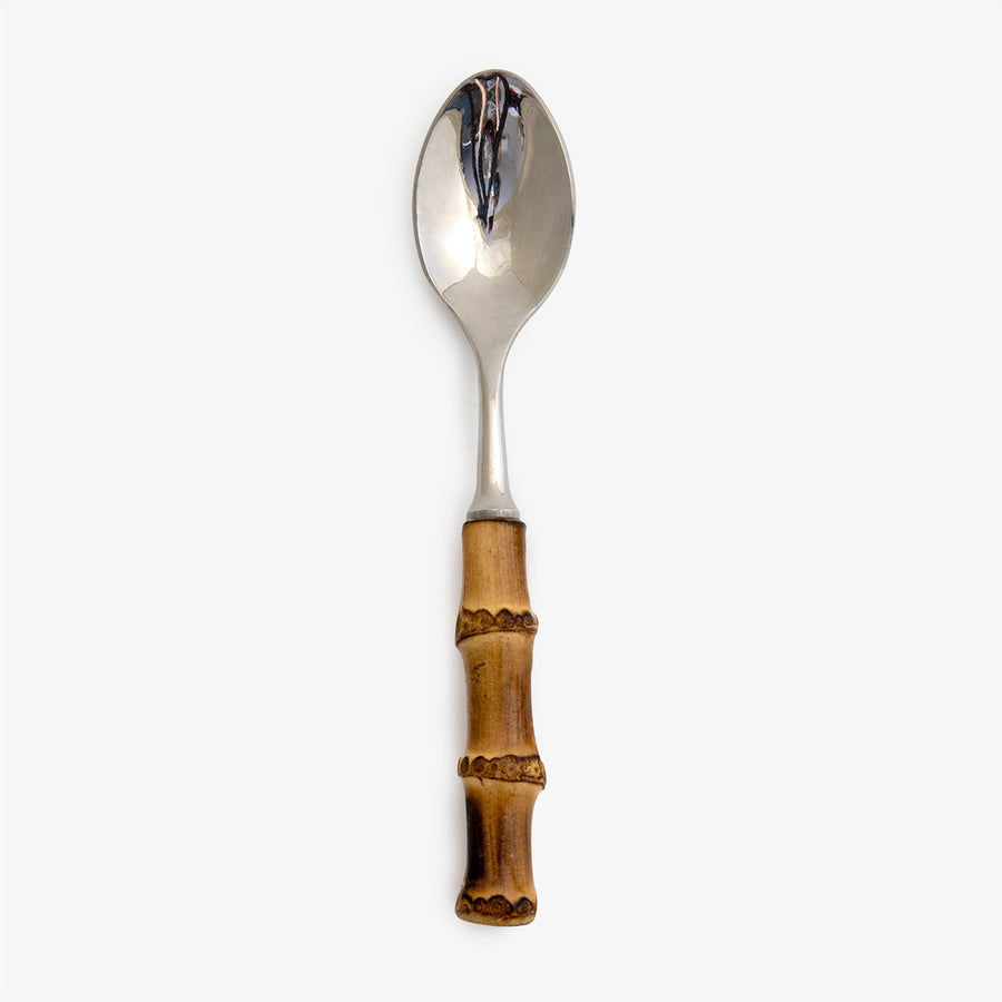 Bamboo Cutlery Tea Spoon Silver