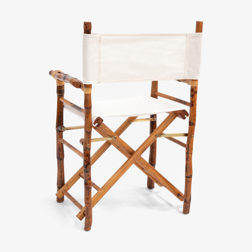 Bamboo Folding Director's Chair Natural