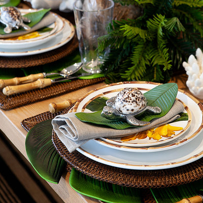 Banana Palm Plates Styled One