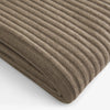 Bemboka Angora & Merino Wide Rib Throw Mocha