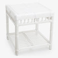Bermuda Outdoor Side Table White