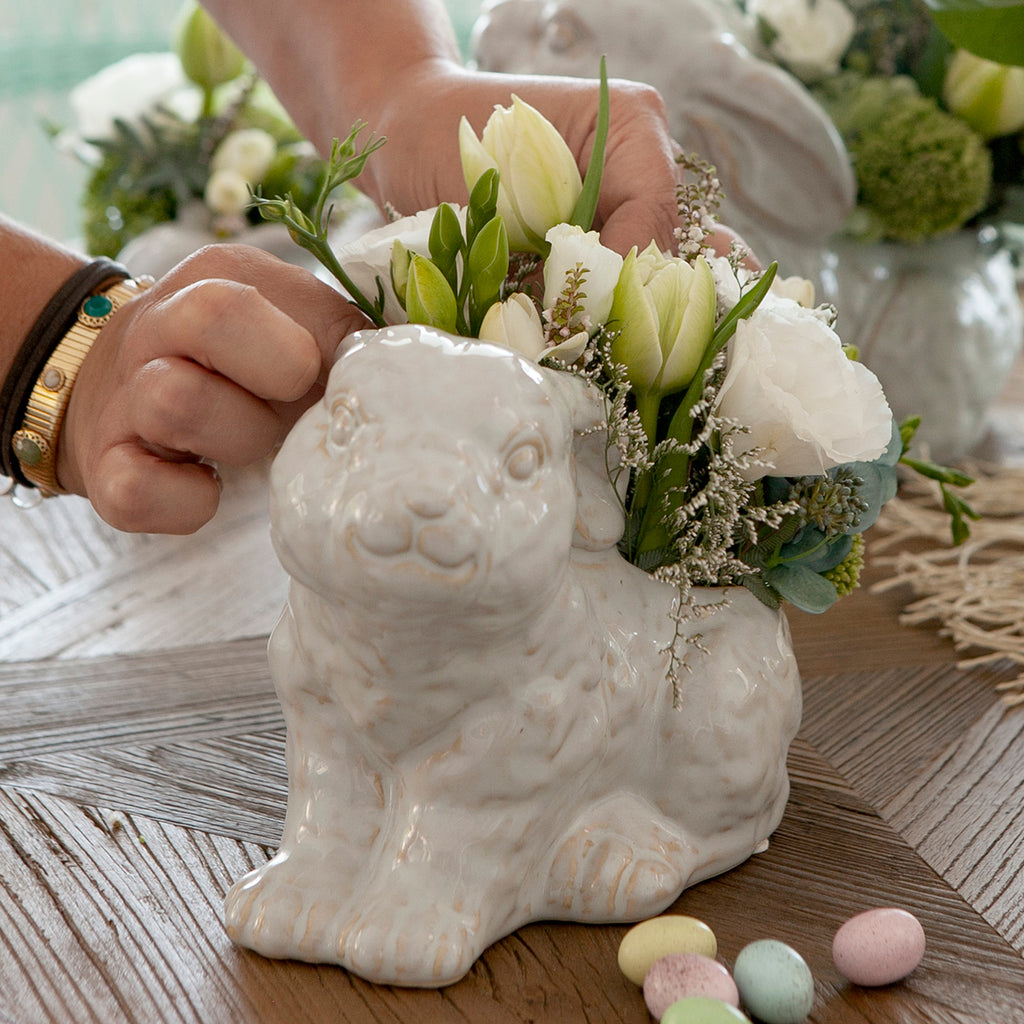 Bunny Rabbit Vase 17cm Alfresco Emporium
