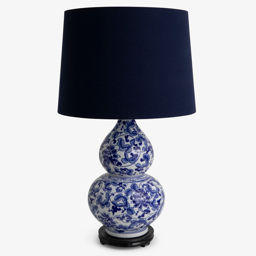 Calabash Lamp Blue & White