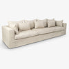 Clara Lounge Three Seater Latte